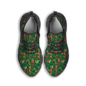 Christmas Shoes Christmas Running Shoes Poinsettia Cute Christmas Print Pattern Black Max Soul Shoes Christmas Shoes 2023 3 pdtqhq.jpg