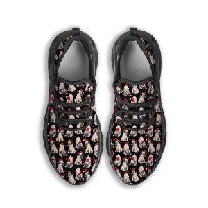 Christmas Shoes Christmas Running Shoes Pug Christmas Santa Print Pattern Black Max Soul Shoes Christmas Shoes 2023 3 qbusem.jpg