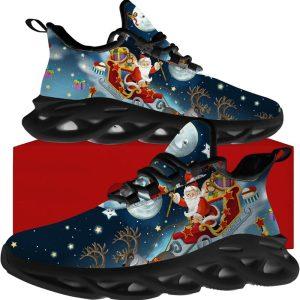 Christmas Shoes, Christmas Running Shoes, Santa Claus…