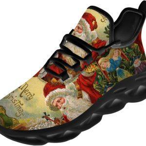 Christmas Shoes Christmas Running Shoes Santa Claus And The Children Merry Christmas Max Soul Shoes Christmas Shoes 2023 2 asunt6.jpg