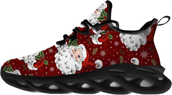 Christmas Shoes, Christmas Running Shoes, Santa Claus Funny Max Soul Shoes, Christmas Shoes 2023