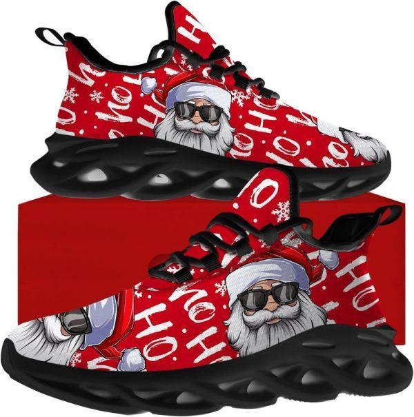 Christmas Shoes, Christmas Running Shoes, Santa Claus Hohoho Max Soul Shoes, Christmas Shoes 2023