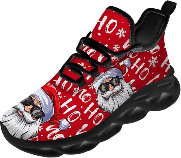 Christmas Shoes, Christmas Running Shoes, Santa Claus Hohoho Max Soul Shoes, Christmas Shoes 2023