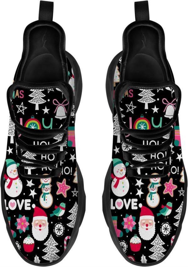 Christmas Shoes, Christmas Running Shoes, Santa Claus Hohoho Miniature Christmas Max Soul Shoes, Christmas Shoes 2023