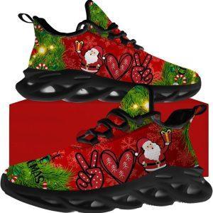 Christmas Shoes, Christmas Running Shoes, Santa Feace…