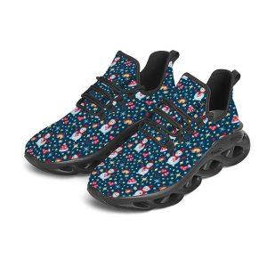 Christmas Shoes Christmas Running Shoes Snowman Christmas Print Pattern Black Max Soul Shoes Christmas Shoes 2023 2 fdhibe.jpg