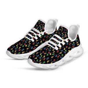 Christmas Shoes Christmas Running Shoes String Lights Colorful Christmas Print White Max Soul Shoes Christmas Shoes 2023 2 jfzlz7.jpg