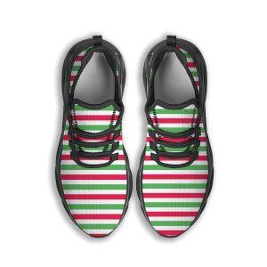 Christmas Shoes Christmas Running Shoes Striped Merry Christmas Print Pattern Black Max Soul Shoes Christmas Shoes 2023 3 igxj7w.jpg