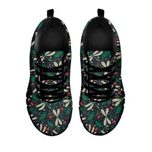 Christmas Sneaker Christmas Floral Dragonfly Pattern Print Running Shoes Christmas Shoes Christmas Running Shoes Christmas Shoes 2023 2 rkhf9i.jpg