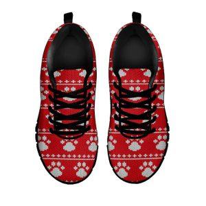 Christmas Sneaker Christmas Paw Knitted Pattern Print Running Shoes Christmas Shoes Christmas Running Shoes Christmas Shoes 2023 2 whyylt.jpg