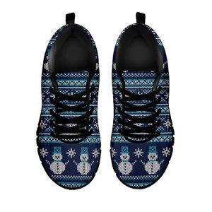 Christmas Sneaker Christmas Snowman Knitted Pattern Print Running Shoes Christmas Shoes Christmas Running Shoes Christmas Shoes 2023 2 zmkefg.jpg