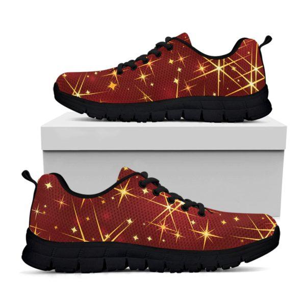 Christmas Sneaker, Christmas Sparkle Print Running Shoes, Christmas Shoes, Christmas Running Shoes, Christmas Shoes 2023