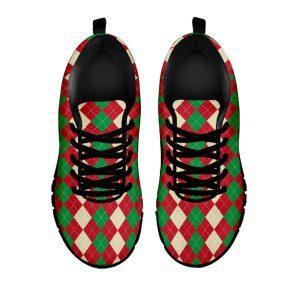 Christmas Sneaker Christmas Themed Argyle Pattern Print Running Shoes Christmas Shoes Christmas Running Shoes Christmas Shoes 2023 2 qrdqvp.jpg