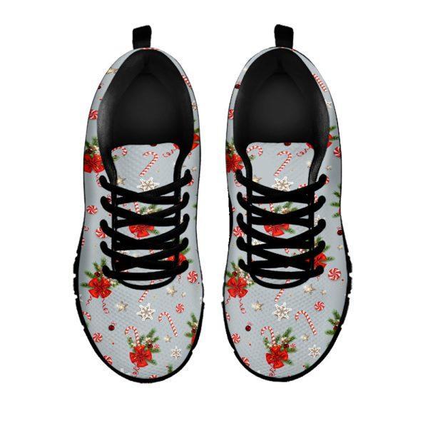 Christmas Sneaker, Christmas Winter Holiday Pattern Print Running Shoes, Christmas Shoes, Christmas Running Shoes, Christmas Shoes 2023