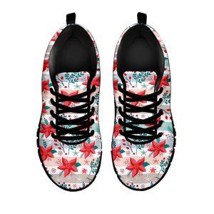 Christmas Sneaker Cute Christmas Poinsettia Pattern Print Running Shoes Christmas Shoes Christmas Running Shoes Christmas Shoes 2023 2 zr9326.jpg