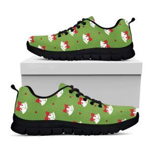 Christmas Sneaker, Merry Christmas Bells Pattern Print…