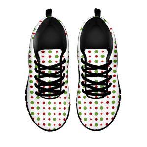 Christmas Sneaker Merry Christmas Dots Pattern Print Running Shoes Christmas Shoes Christmas Running Shoes Christmas Shoes 2023 2 ujbmww.jpg