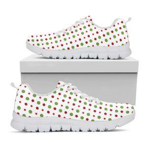 Christmas Sneaker Merry Christmas Dots Pattern Print Running Shoes Christmas Shoes Christmas Running Shoes Christmas Shoes 2023 4 qpyl74.jpg