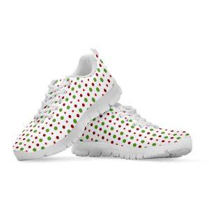 Christmas Sneaker Merry Christmas Dots Pattern Print Running Shoes Christmas Shoes Christmas Running Shoes Christmas Shoes 2023 6 nbgr8k.jpg