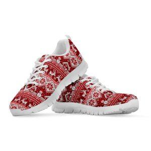 Christmas Sneaker Merry Christmas Knitted Pattern Print Running Shoes Christmas Shoes Christmas Running Shoes Christmas Shoes 2023 6 siizac.jpg