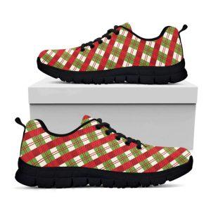 Christmas Sneaker Merry Christmas Plaid Pattern Print Running Shoes Christmas Shoes Christmas Running Shoes Christmas Shoes 2023 1 xqaza0.jpg