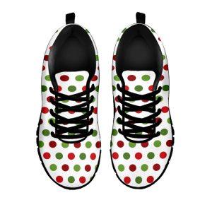 Christmas Sneaker Merry Christmas Polka Dot Pattern Print Running Shoes Christmas Shoes Christmas Running Shoes Christmas Shoes 2023 2 gmoqdb.jpg