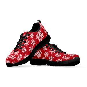 Christmas Sneaker Merry Christmas Snowflakes Pattern Print Running Shoes Christmas Shoes Christmas Running Shoes Christmas Shoes 2023 3 yd7jky.jpg