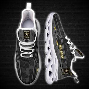 Custom Name Military Shoes, Us Army Clunky…