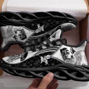 Dog Shoes Running Australian Shepherd Sketch Max Soul Shoes For Men And Women Max Soul Shoes 2 fhmltu.jpg
