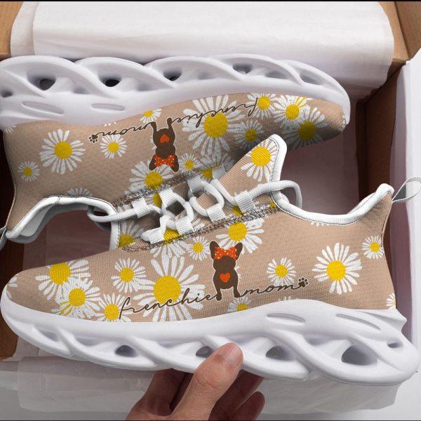 Dog Shoes Running, Cute Frenchie Mom, Daisy Flowers Max Soul Shoes, Max Soul Shoes