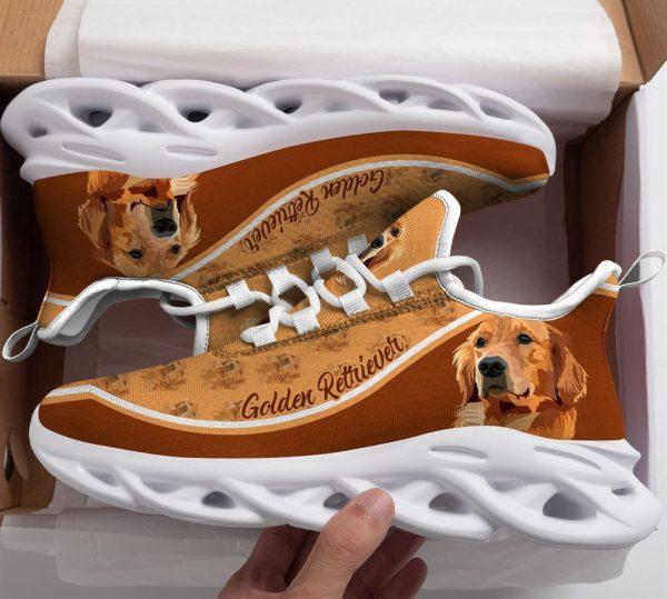 Dog Shoes Running, Golden Retriever Max Soul Shoes For Women Men Kid, Max Soul Shoes