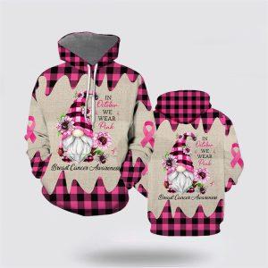 Breast Cancer Hoodie, October I Wear Pink…