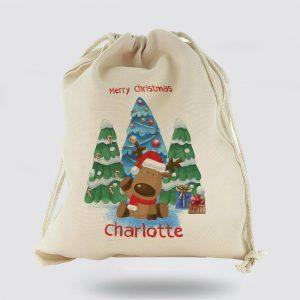 Personalised Christmas Sack Canvas Sack With Brush Stroke Text And Christmas Trees Reindeer Xmas Santa Sacks Christmas Bag Gift 1 meagvo.jpg