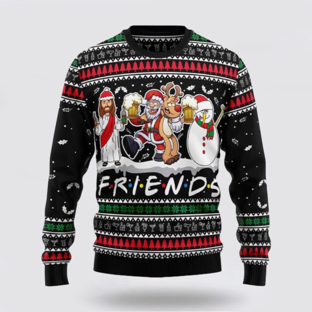Santa Claus Sweater, Santa Claus Jesus Friend Ugly Sweater, Funny Santa Sweaters, Santa Claus Outfit History Santa Claus Sweater, Santa Claus Jesus Friend Ugly Sweater, Funny Santa Sweaters, Santa Claus Outfit History
