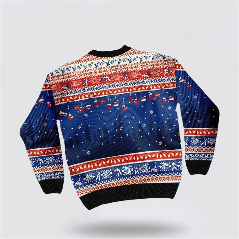 Santa Claus Sweater, Santa Claus With Sayings FA-LA-LA-LA-LA Ugly Christmas Sweater, Santa Claus Outfit History Santa Claus Sweater, Santa Claus With Sayings FA-LA-LA-LA-LA Ugly Christmas Sweater, Santa Claus Outfit History