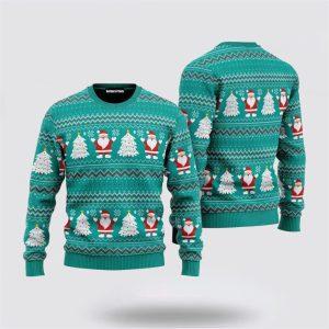 Santa Claus Sweater, Spread Holiday Cheer With…