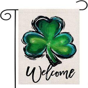 St Patrick’s Day Flag, Big Shamrock Lucky…