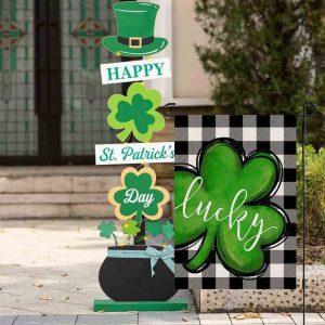 St Patrick s Day Flag Lucky Shamrock Caro Pattern Lucky Gift For St Patrick Day St Patrick s Day Garden Flag 5 v4wxj9.jpg