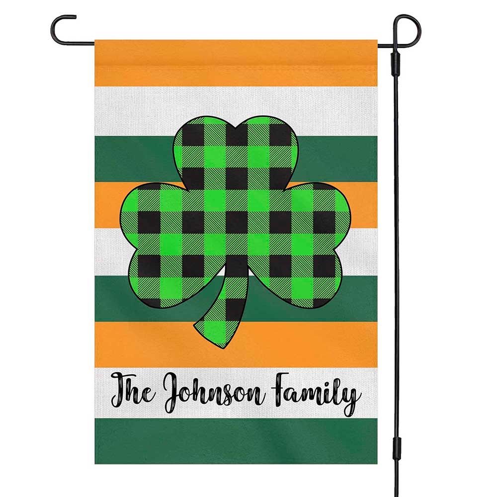 St Patrick’s Day Flag, St Patricks Day Funny Garden Flag, St Patrick’s Day Garden Flag