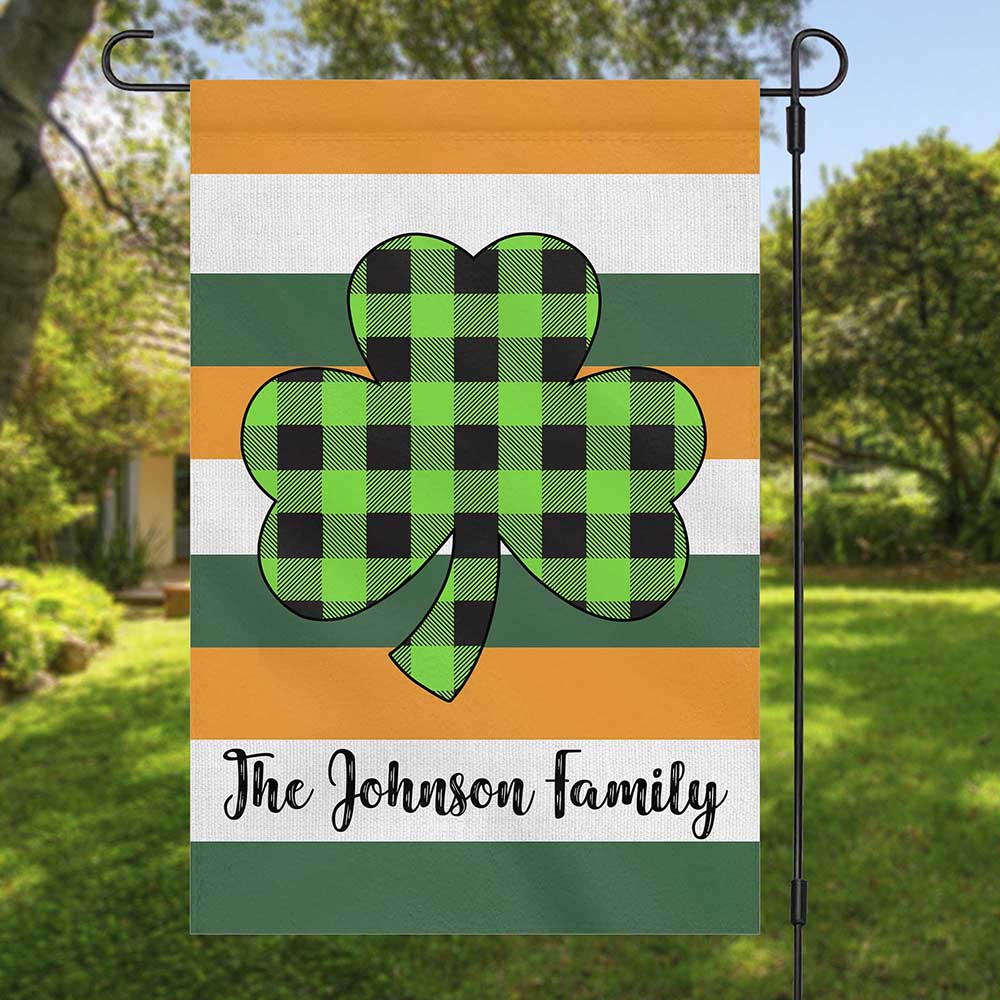 St Patrick’s Day Flag, St Patricks Day Funny Garden Flag, St Patrick’s Day Garden Flag