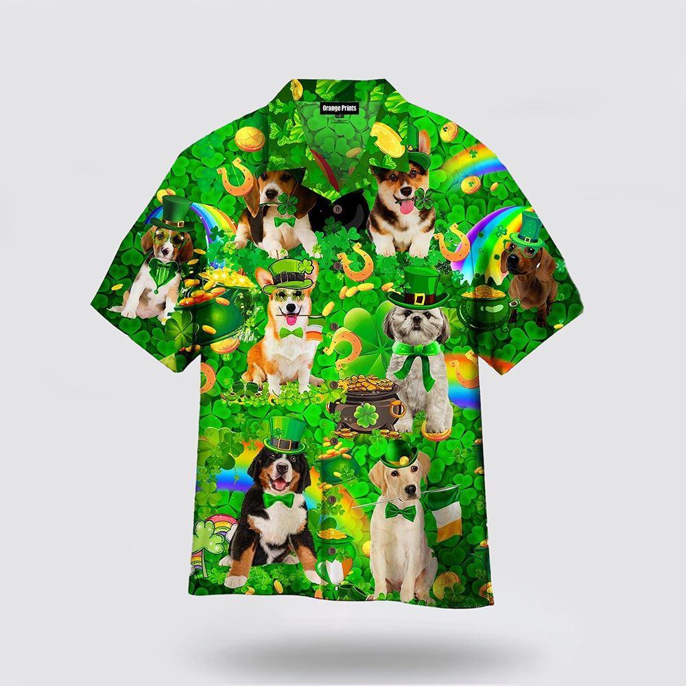 St Patrick’s Day Hawaiian Shirt, Dog Love Irish Patricks Day Hawaiian Shirt, St Patricks Day Shirts St Patrick’s Day Hawaiian Shirt, Dog Love Irish Patricks Day Hawaiian Shirt, St Patricks Day Shirts