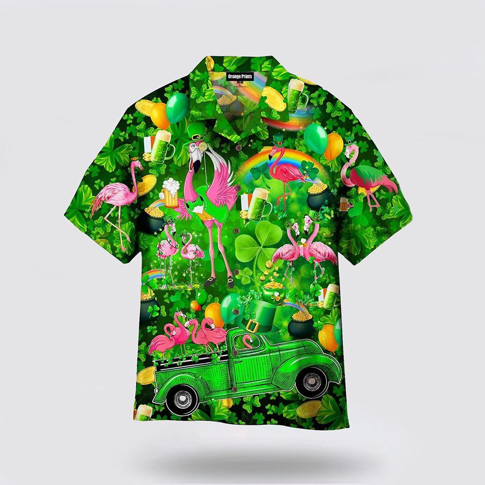 St Patrick’s Day Hawaiian Shirt, Flamingos Drink Beer Patrick’s Day Hawaiian Shirt, St Patricks Day Shirts St Patrick’s Day Hawaiian Shirt, Flamingos Drink Beer Patrick’s Day Hawaiian Shirt, St Patricks Day Shirts