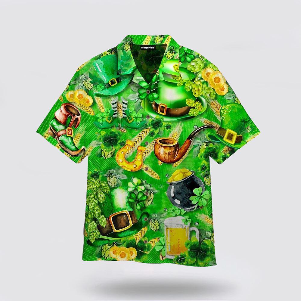 St Patrick’s Day Hawaiian Shirt, Happy St.Patrick’s Day Hawaiian Shirt, St Patricks Day Shirts