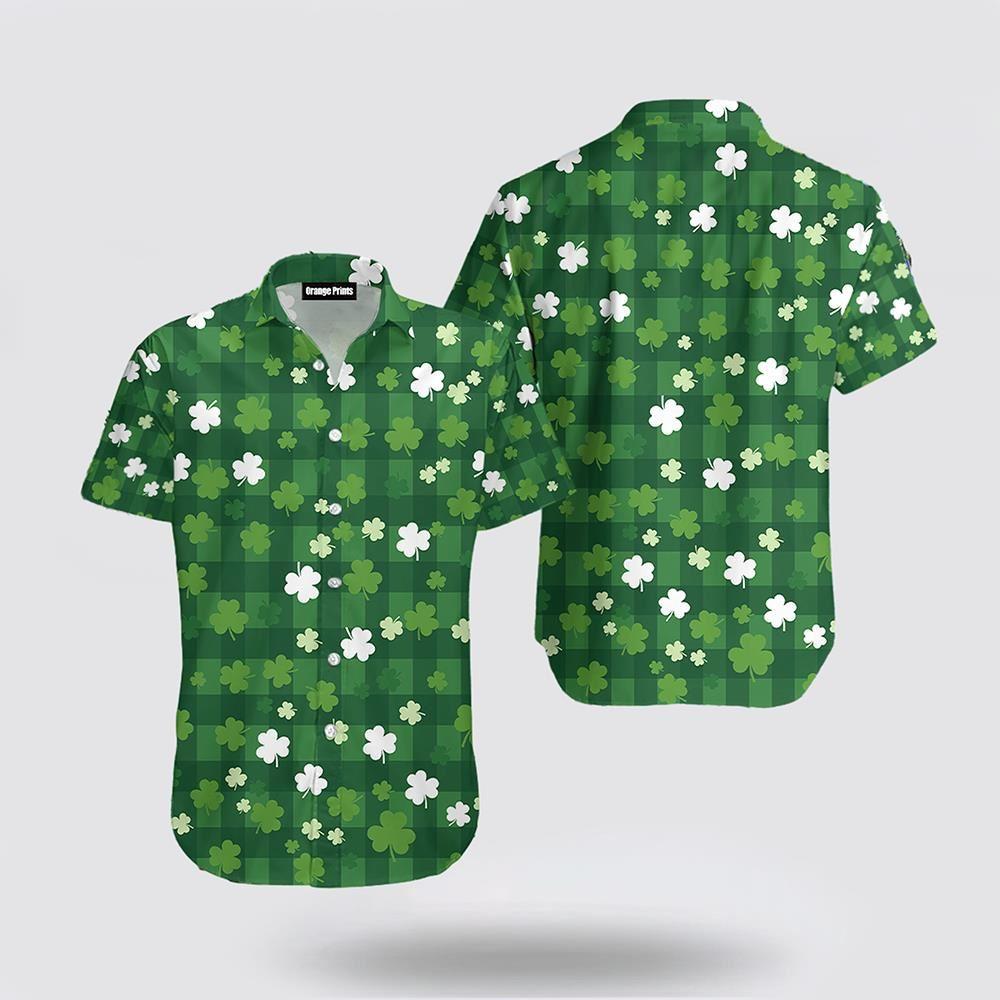 St Patrick’s Day Hawaiian Shirt, Happy St Patricks Day Shamrock Tartan Hawaiian Shirt, St Patricks Day Shirts St Patrick’s Day Hawaiian Shirt, Happy St Patricks Day Shamrock Tartan Hawaiian Shirt, St Patricks Day Shirts