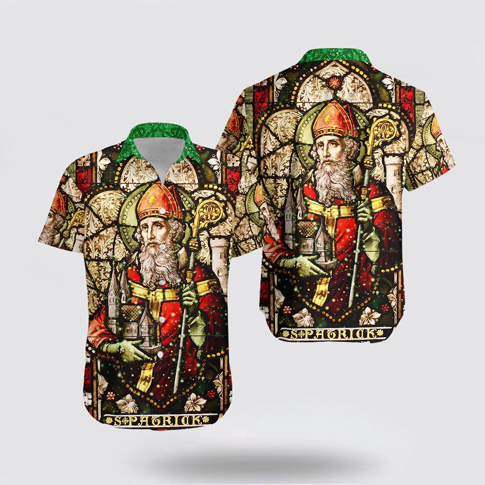 St Patrick’s Day Hawaiian Shirt, Ireland Saint Patrick’s Day Hawaiian Shirt Saint Patrick Vibes, St Patricks Day Shirts