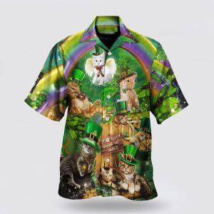 St Patrick s Day Hawaiian Shirt Irish Cat Happy St Patrick s Day Hawaiian Shirt St Patricks Day Shirts 2 lrk3w2.jpg