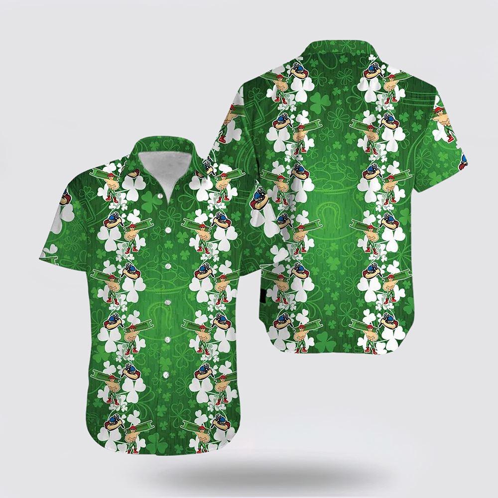 St Patrick’s Day Hawaiian Shirt, Ironworker Shamrock Happy Saint PatrickS Day Hawaiian Shirt, St Patricks Day Shirts