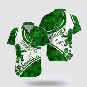 St Patrick’s Day Hawaiian Shirt, Saint Patrick…