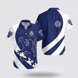 St Patrick’s Day Hawaiian Shirt, Scotland Royal…