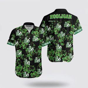 St Patrick’s Day Hawaiian Shirt, Shamrock Irish…